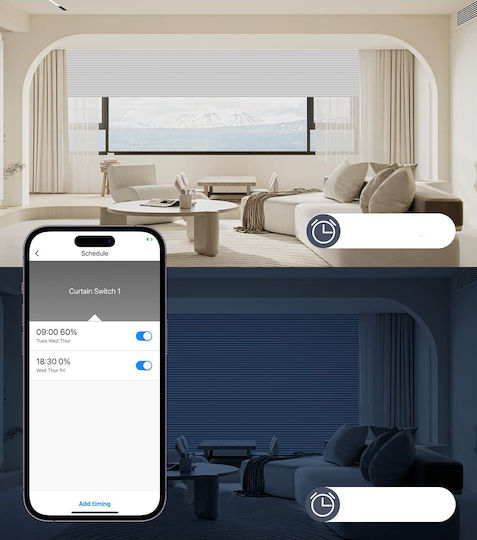 Rolling Shutter Switch Wifi Maxcio 6.1 Gen Compatible with Alexa Google Pack of 4 Pieces