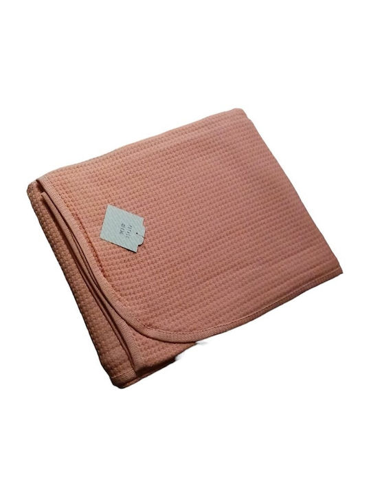 Manterol Casa Petalo Decken Piqué Übergröße 220x240cm Rosa