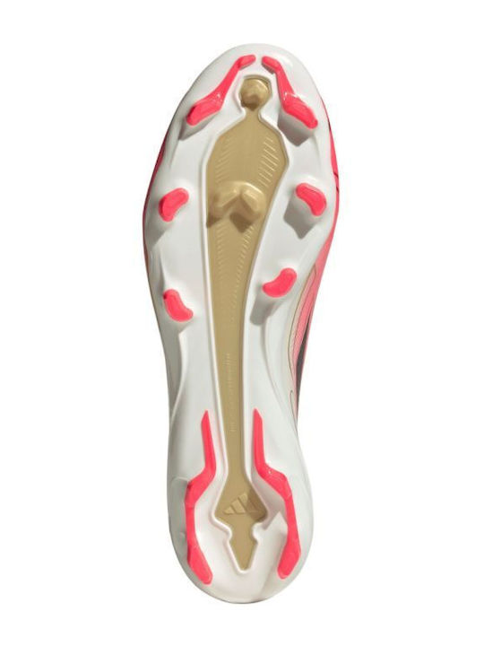 adidas League Football Shoes with Cleats FG Pink