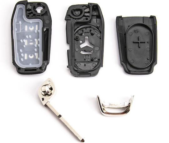 Autoschlüsselhülle Klappbar Ford Ranger T6 Fiesta Hu101 2 Tasten