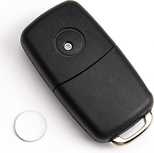 Foldable Key Shell Vw Touareg Phaeton 3 Buttons