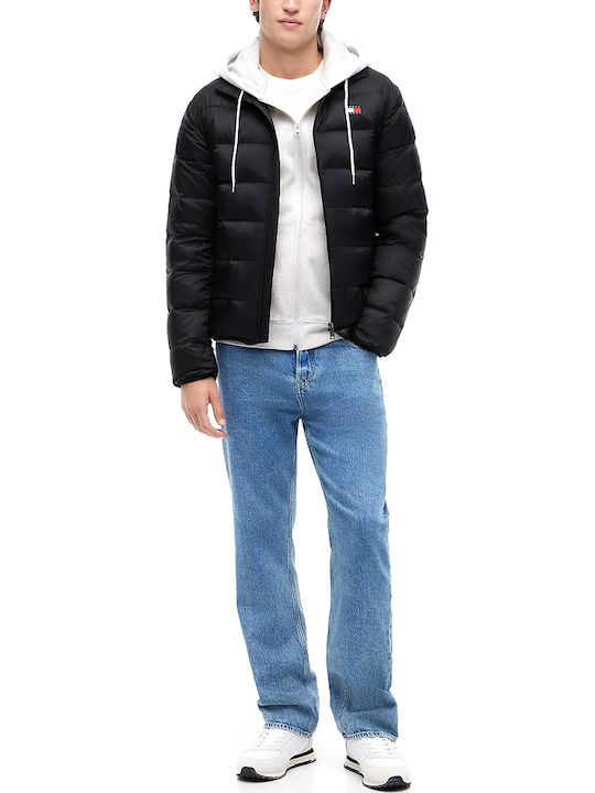 Geacă Denim Neagră