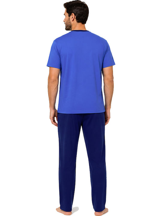 Cool Summer Men's Pyjama Blue