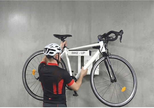 Βάση Ποδηλάτου Επίτοιχη Λευκή Bike-up Thirard 00023895