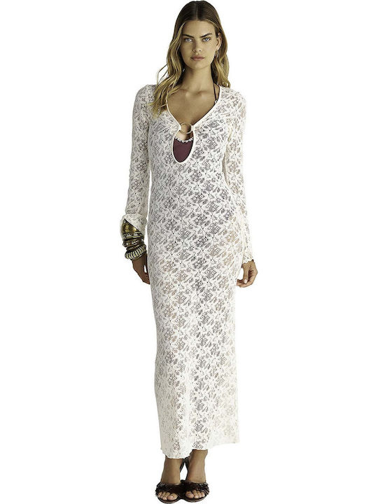 Blu4u Women's Maxi Beach Caftan Blue