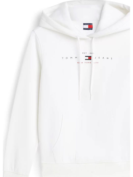 Long Women's Hoodie White