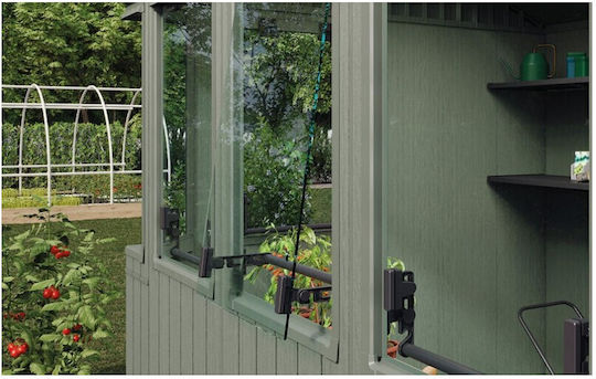 Kunststoff Gartenhäuser Premier Grüne Lagerhaus M1.9xB2.44xH2.21m
