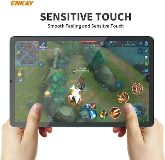 Protectoare De Ecran Din Sticlă Temperată Samsung Galaxy Tab S6 Lite Protecție Maximă Claritate 0.33mm Strat Oleofobic Anti-Amprentă Skdr 3d Tab Sticlă Neagră