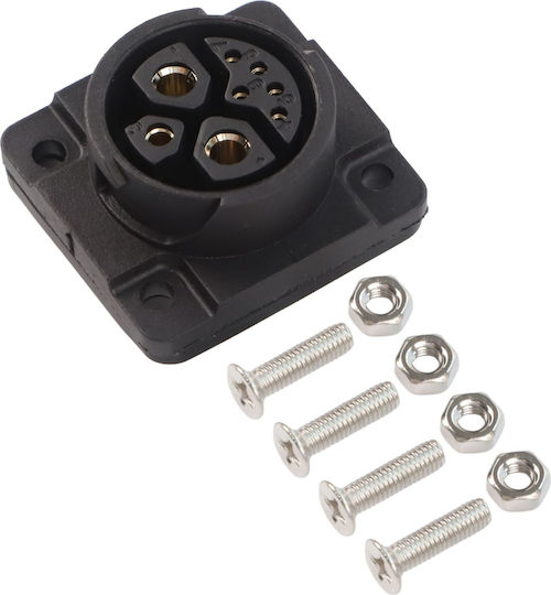 M23 8pin 2+1+5 Waterproof Female Connector