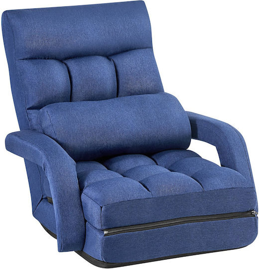 Vielseitiger Sitzsack Nackenrolle Blau