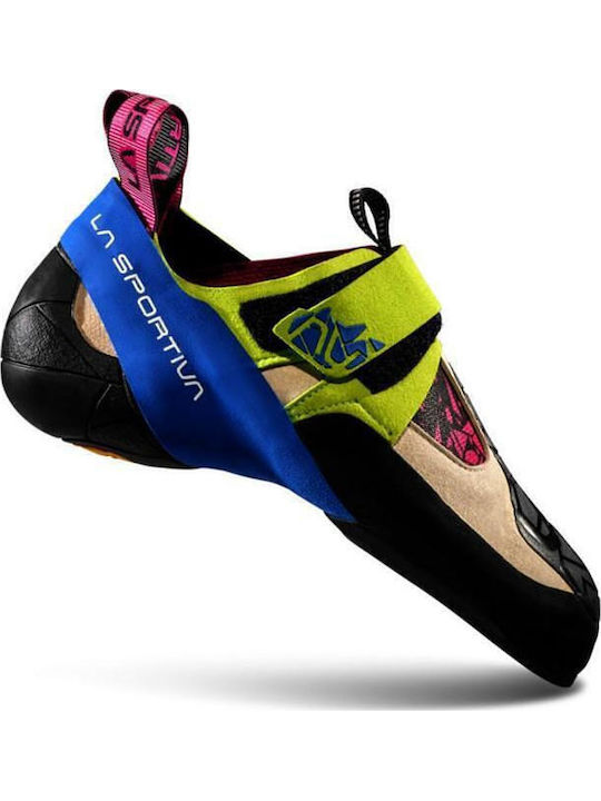 La Sportiva Skwama Women's Asymmetrical Green Climbing Shoes