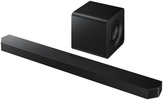 Samsung HW-Q800H/EN Soundbar 5.1.2 Bluetooth HDMI and Wi-Fi 39W with Wireless Subwoofer and Remote Control Black