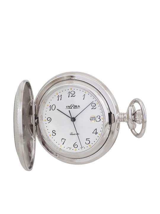 Inora Inωra Men's Pocket Watch 42mm Battery Gold