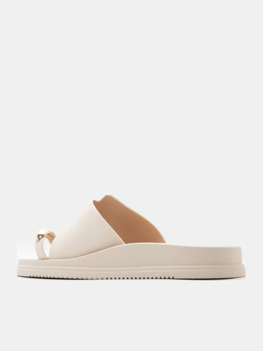 Γυναικεία Σανδάλια Flatforms Μπεζ