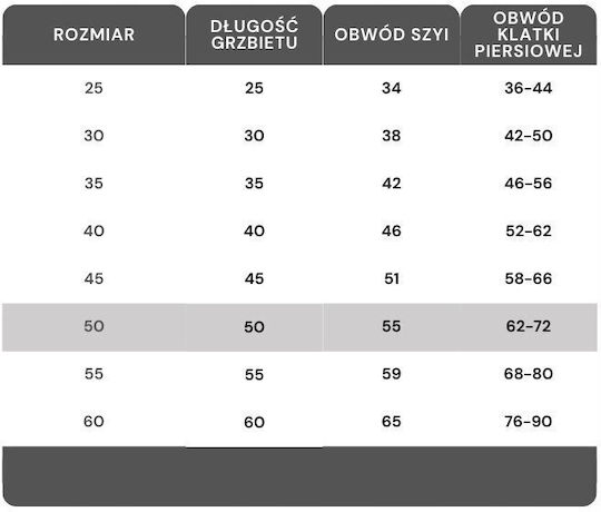 Amiplay Якета За Кучета Черно С Дължина На Гърба 50 См