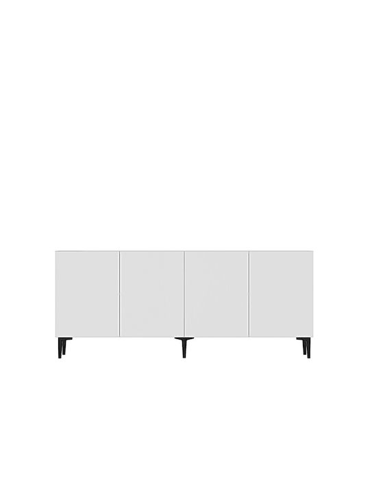 Μπουφές Ξύλινος Καφέ 180x32x75cm