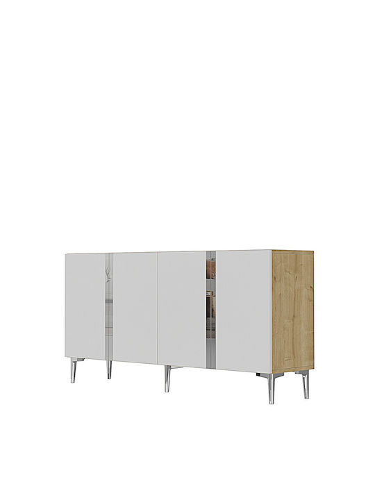 Bufet Din Lemn Stil Modern 150x32x75cm