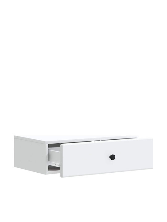 Wooden Console White L59xW34.5xH17cm