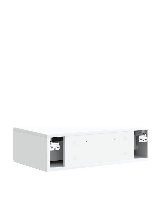 Wooden Console White L59xW34.5xH17cm