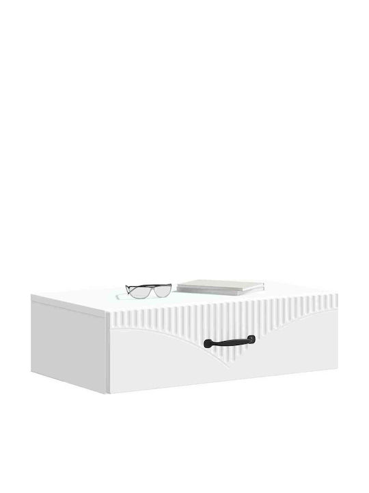 Wooden Console White L59xW34.5xH17cm