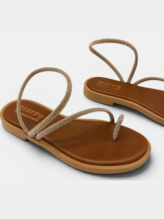 Women's Flat Sandals Rose Gold
