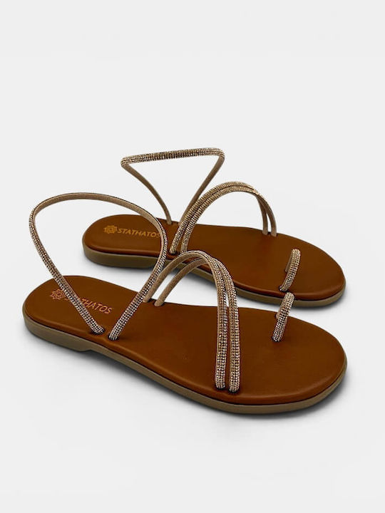 Women's Flat Sandals Rose Gold