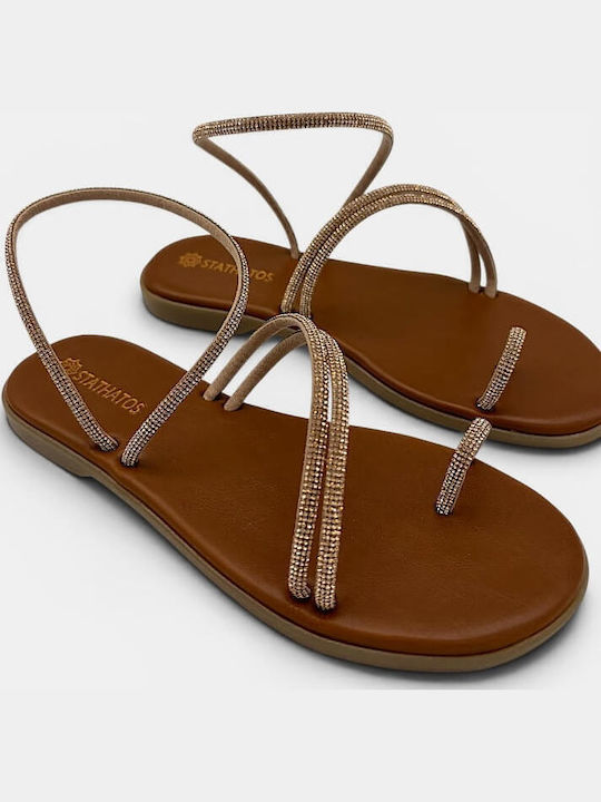 Women's Flat Sandals Rose Gold