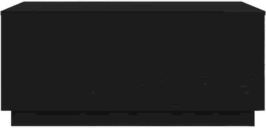 Masă Centrală Rectangulară din Lemn Stejar Negru 90x50x40 cm