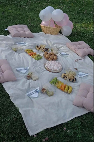 SteweHome Покривка за маса Памучна 140x180см