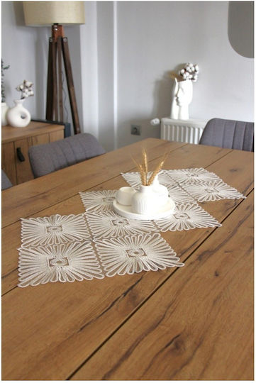 SteweHome Runner With Lace 35x110cm