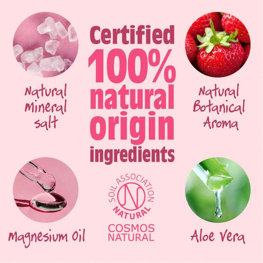 Salt of the Earth Rock Chick Sweet Strawberry Αποσμητικό σε Spray Χωρίς Αλουμίνιο 100ml