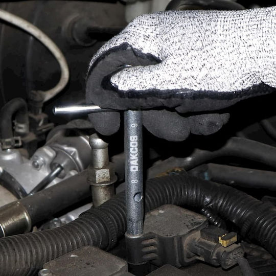 Dakcos Тръбен Подредба Тръбни Ключове 3 Бройки Spanner Set