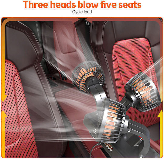 Spv Triple Car Fan 12v