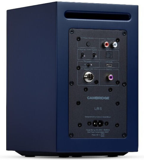 Cambridge Audio L/R S Самоусилващи се тонколони с Bluetooth 100W (Комплект) Сини