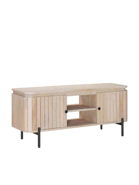 Έπιπλο Τηλεόρασης Μπεζ Μ105xΠ30xΥ45cm