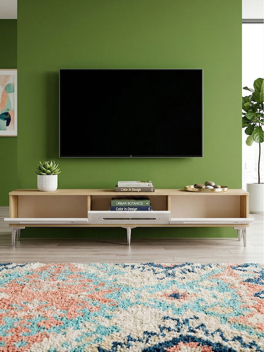 Brown TV Stand L180xD30xH41cm