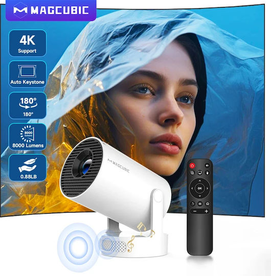 Magcubic HY300 Pro+ Mini Projector LCD HD με Wi-Fi και Ενσωματωμένα Ηχεία