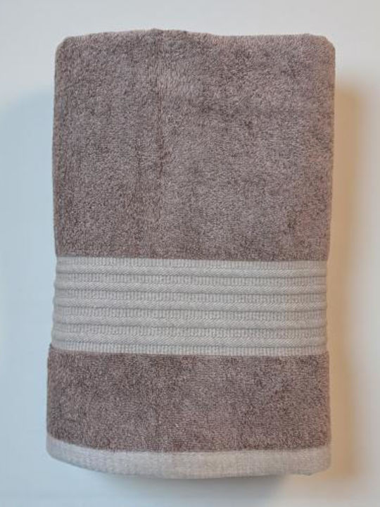 Linea Home Πετσέτα Προσώπου Monde 50x90εκ. Bambaki Βάρους 480gr/m²