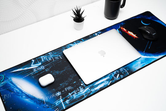 Mouse pad gaming Spacer Sp-pad-game-b 900 X 300 X 3 mm spumă de cauciuc natural + material textil negru