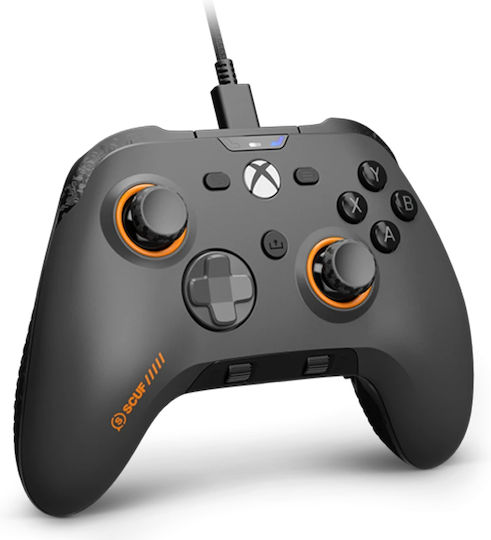 SCUF Valor TMR Wireless Gamepad with Hall Effect Sticks for PC Steel Grey