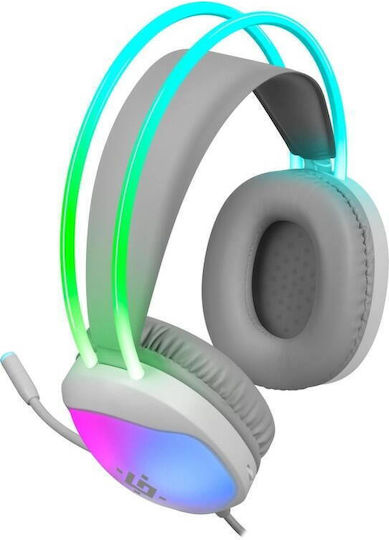 Defender Eclipse On Ear Gaming Headset με σύνδεση USB Λευκό