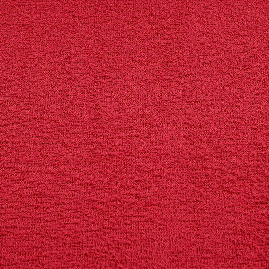 vidaXL Washcloth Red 2 Pieces Weight 360gsm