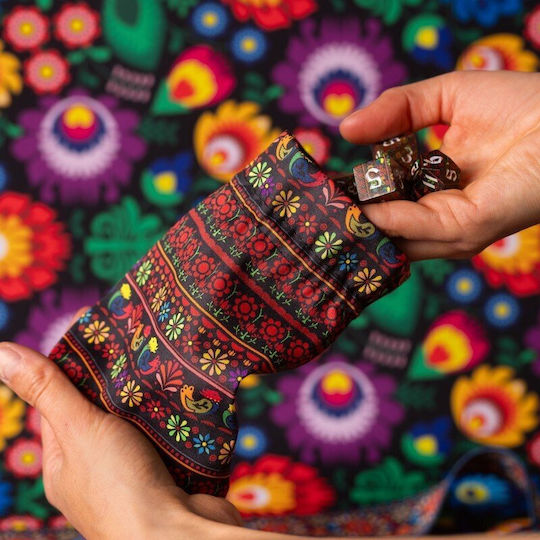 Q-workshop Dice Bag Full Art Dice Edge