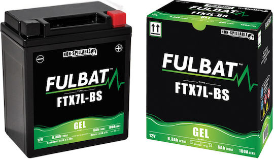 Fulbat Battery Ful Mf Ftx7l-bs Ytx7l-bs Dry Maintenance-free Acid Included