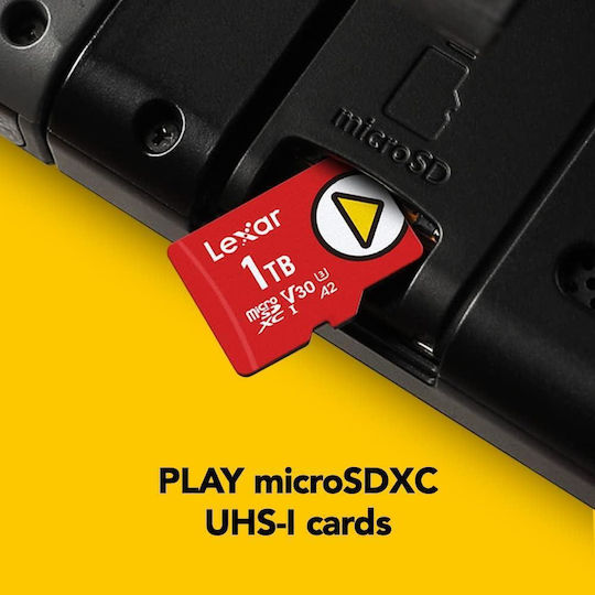 Lexar SDXC 1TB U3 V30 A2 UHS-I 160MB/s Memory Card with Adapter