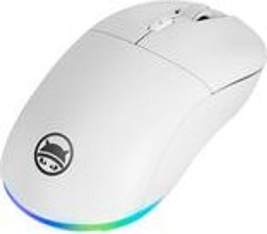Gamiac Ασύρματο RGB Gaming Ποντίκι 16000 DPI Λευκό