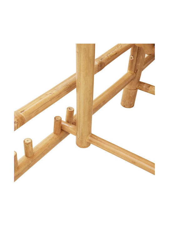 Градински и басейнови шезлонги от Бамбук Бежов 199x55x30см