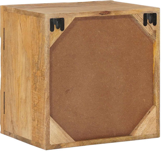 Нощно Шкафче Дървено Кафяво 40x30x40см