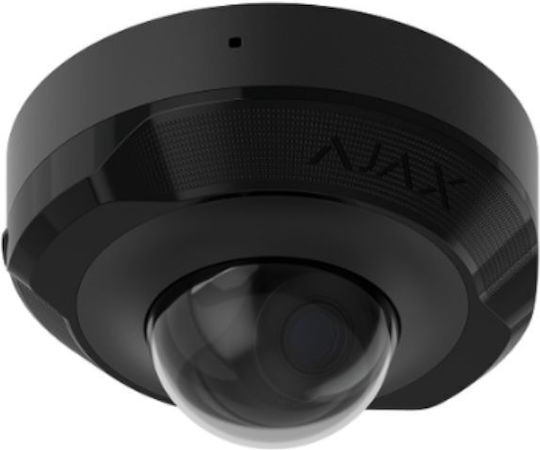 Ajax Systems Domecam Mini IP Κάμερα Παρακολούθησης Full HD+ 5MP Αδιάβροχη με Μικρόφωνο και Φακό 4mm