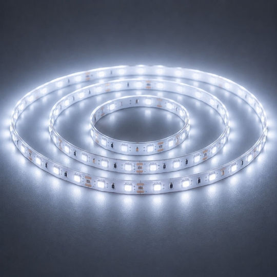 Elmark Ταινία LED 24V Ψυχρό Λευκό Φως 1m Τύπου SMD2835